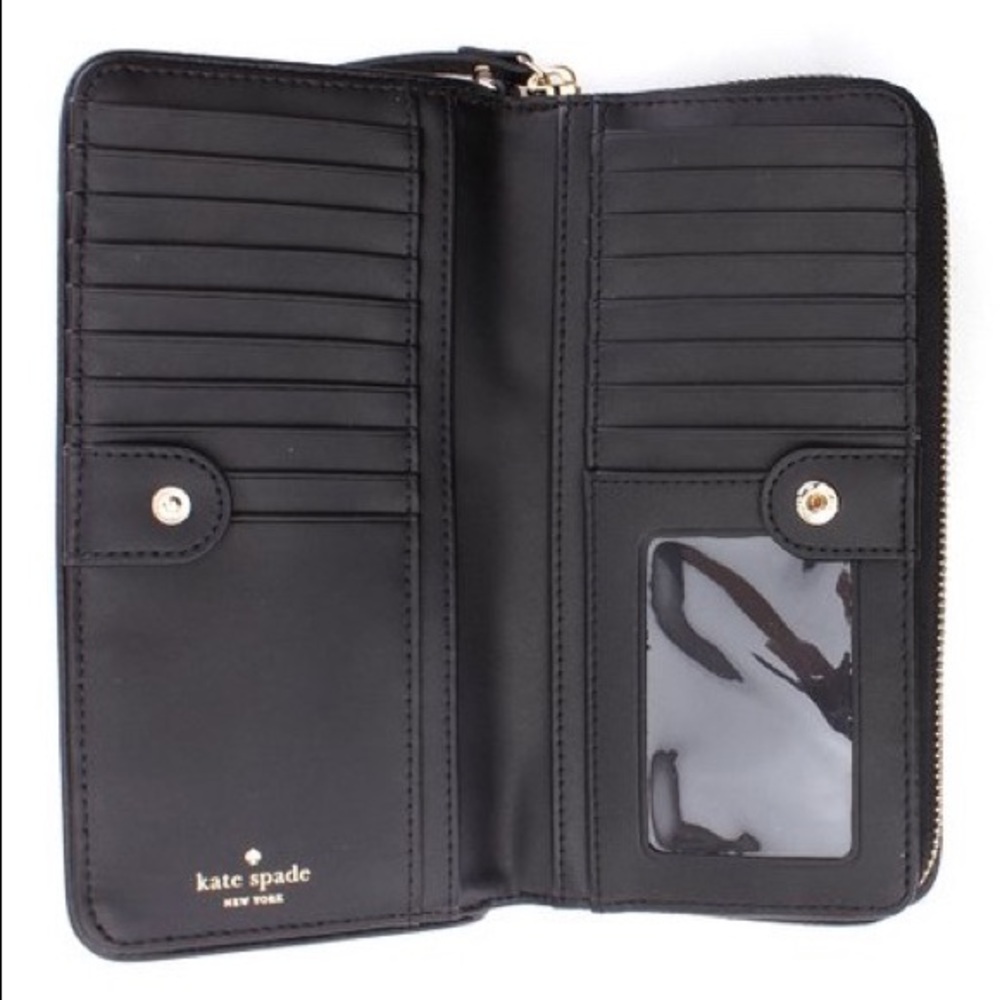 Kate Spade Brigitta Black Wallet - Picture 4 of 8